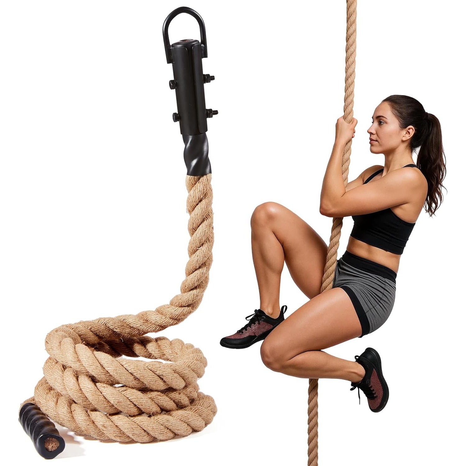 Battle Rope Heavy - Zwaar uitgevoerde battle rope 3,7 cm