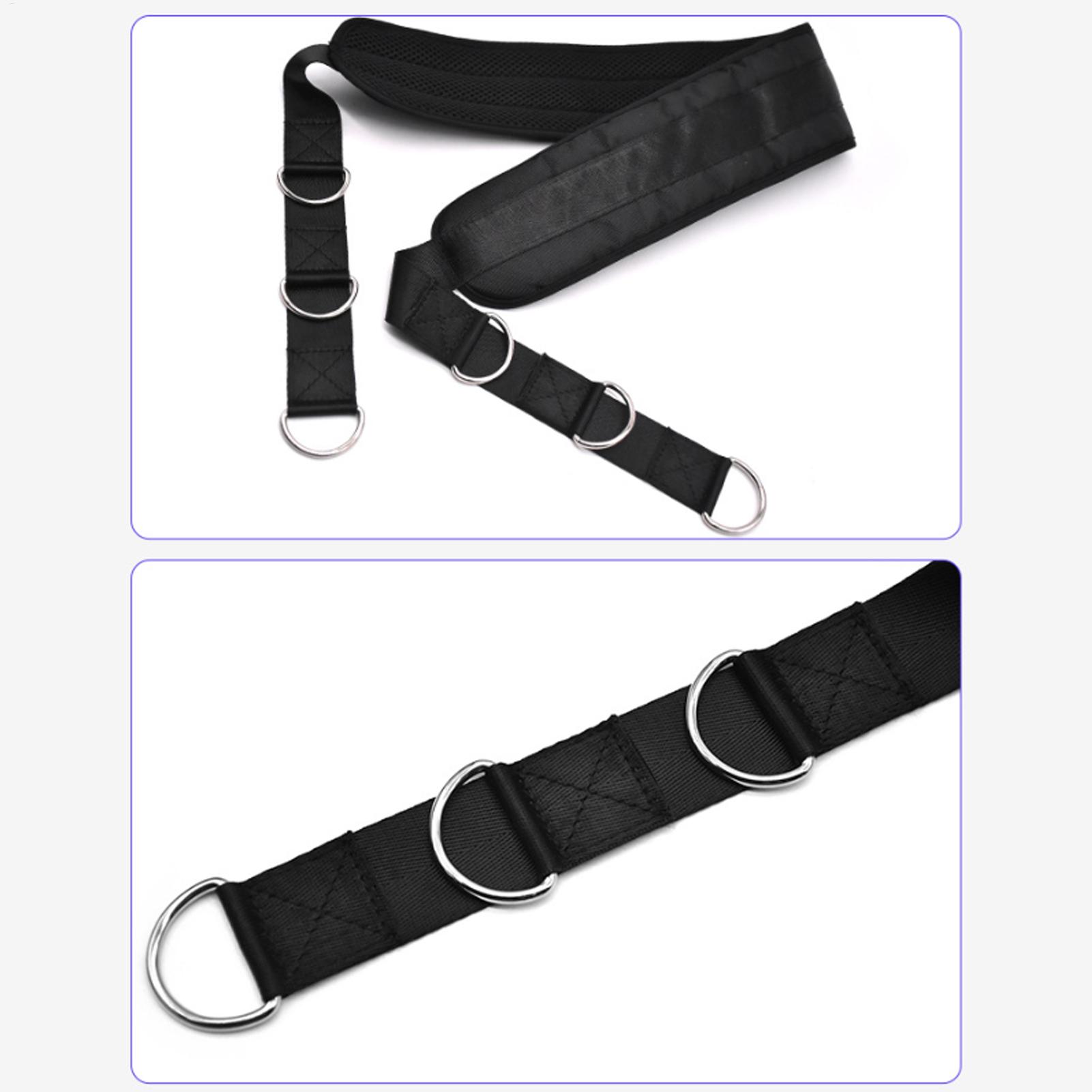 Leg Home Gym Workout - Roei-riem voor de benen, verstelbare kabelmachine,