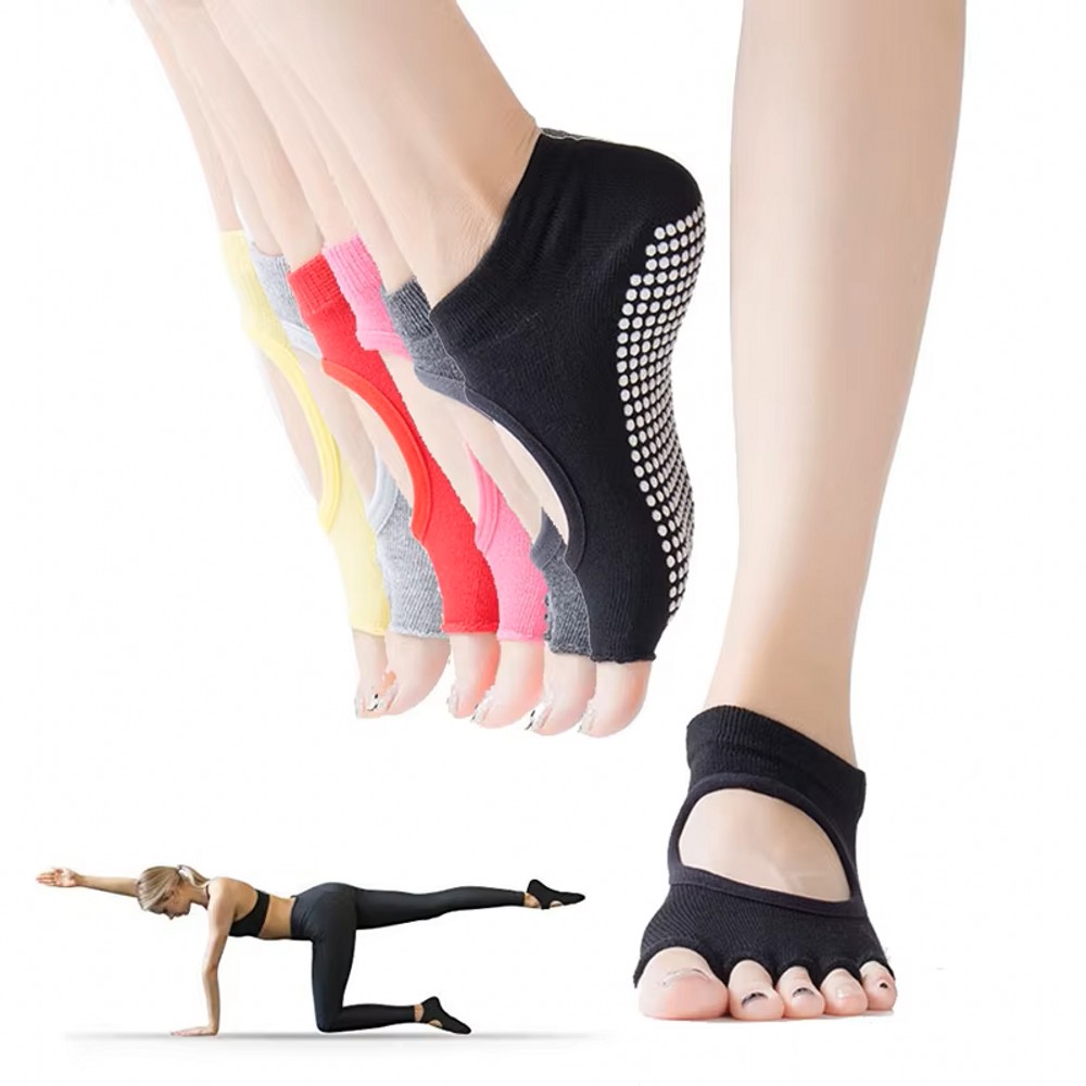 Home Gym Yoga - Open teen yoga sokken zonder hiel,