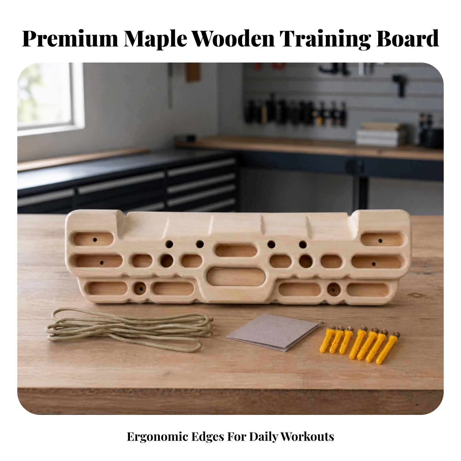 Wandmontage hangboard voor kli - Home Gym Routine recensie en prijs