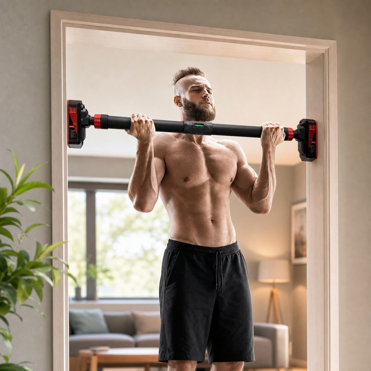 Trekstang voor de deuropening, - Home Gym Yoga recensie en prijs