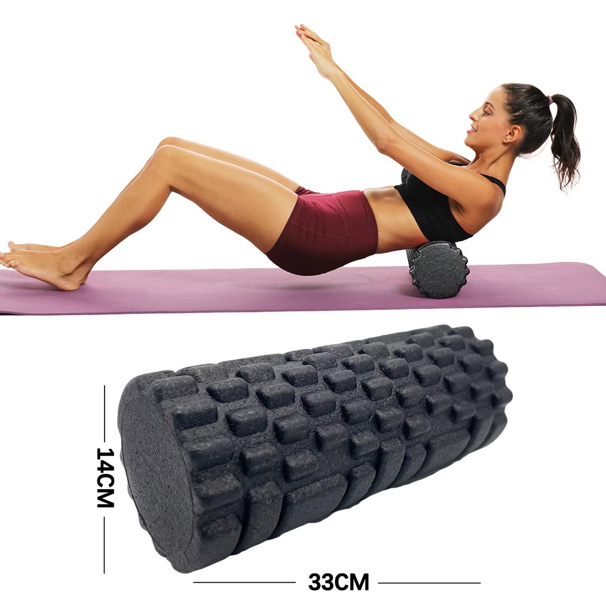 30/33 cm Fitness Foam Roller Y - Home Gym Yoga recensie en prijs