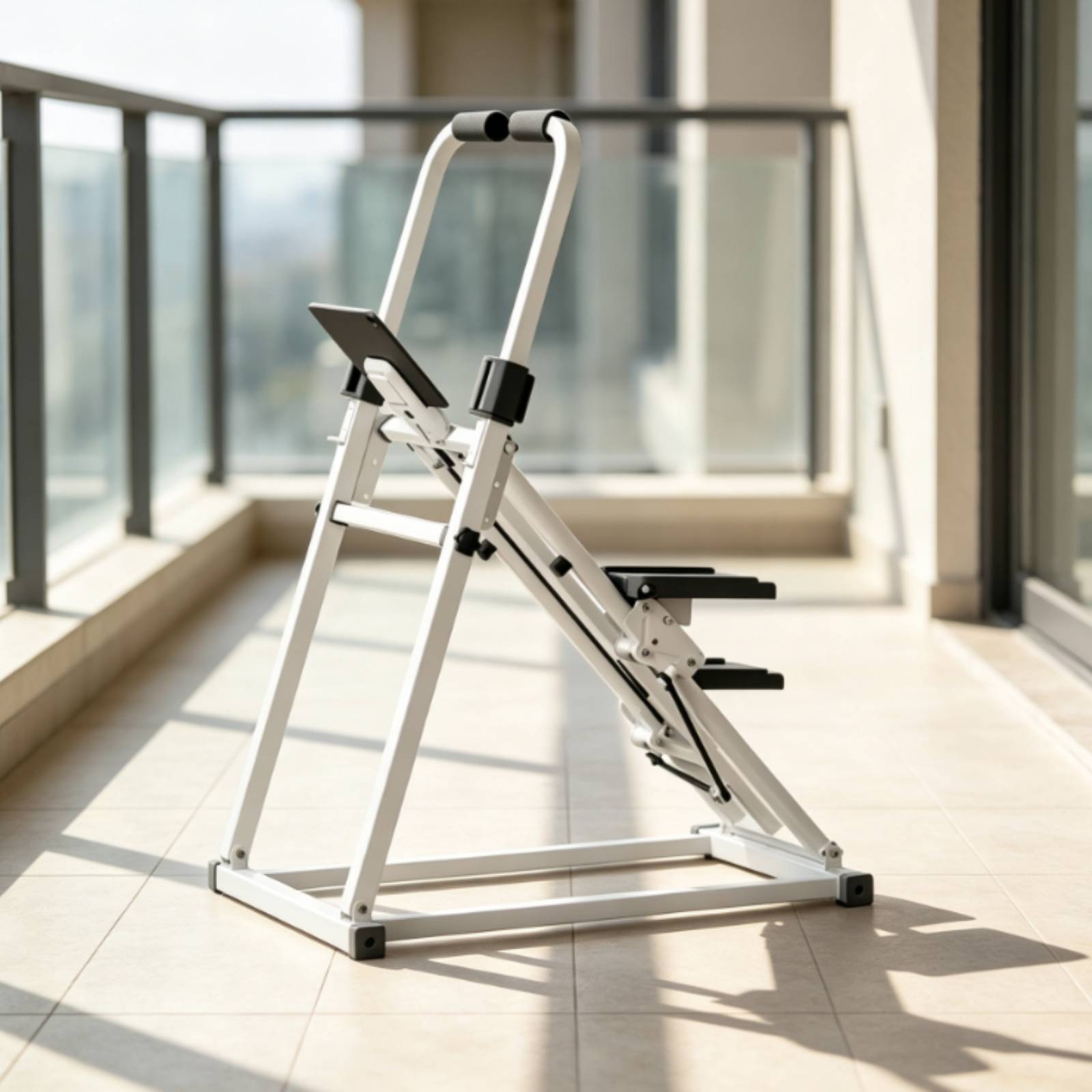 Klimtreiniger met console, rui - Home Gym Portable recensie en prijs