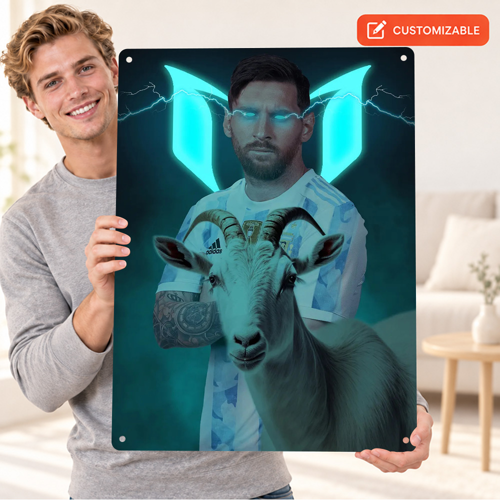 Lionel Messi met GOAT Shadow v - Home Gym Neon Sign recensie en prijs